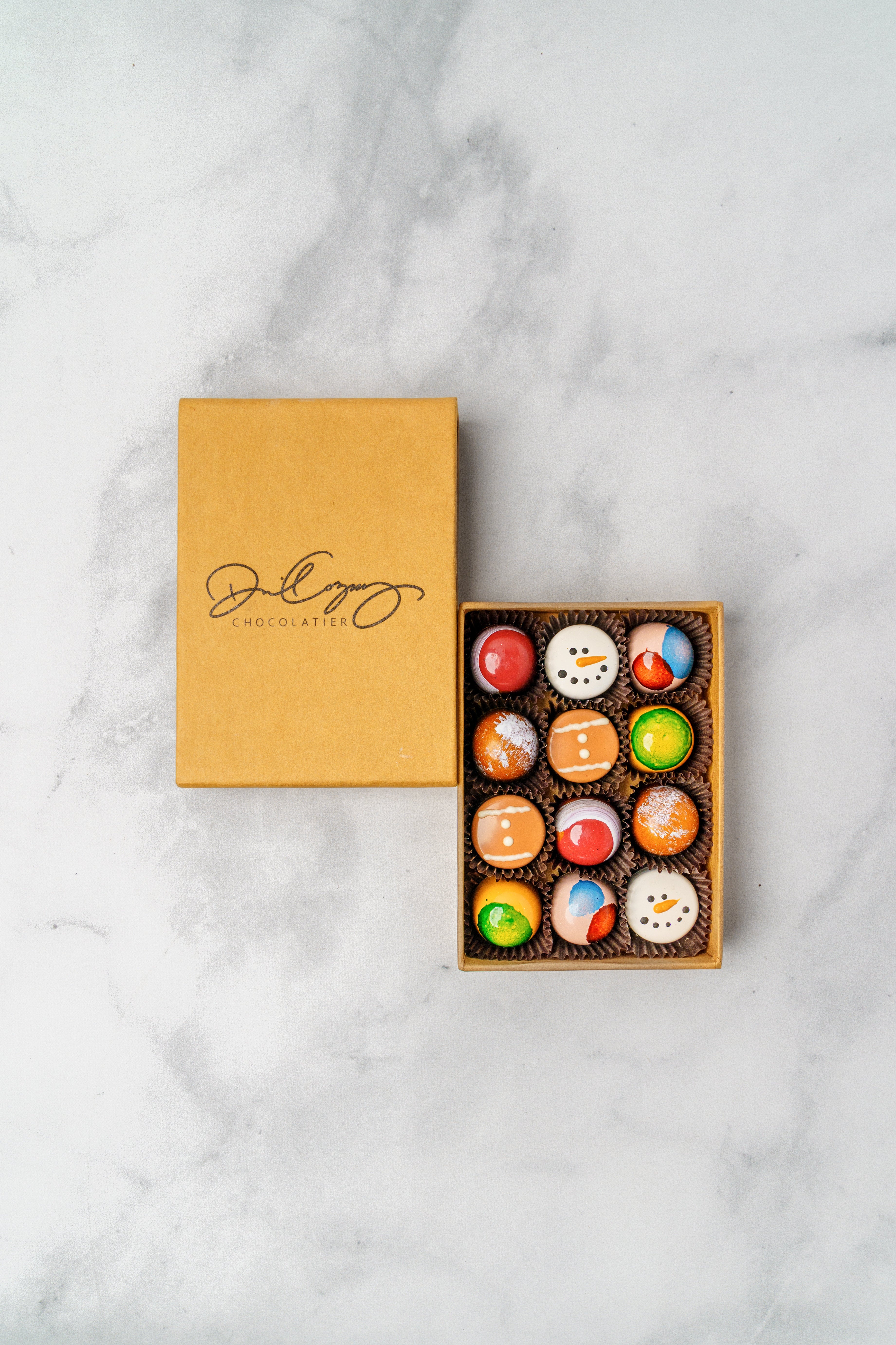 Holiday Bonbon Box | Daniel Corpuz Chocolatier