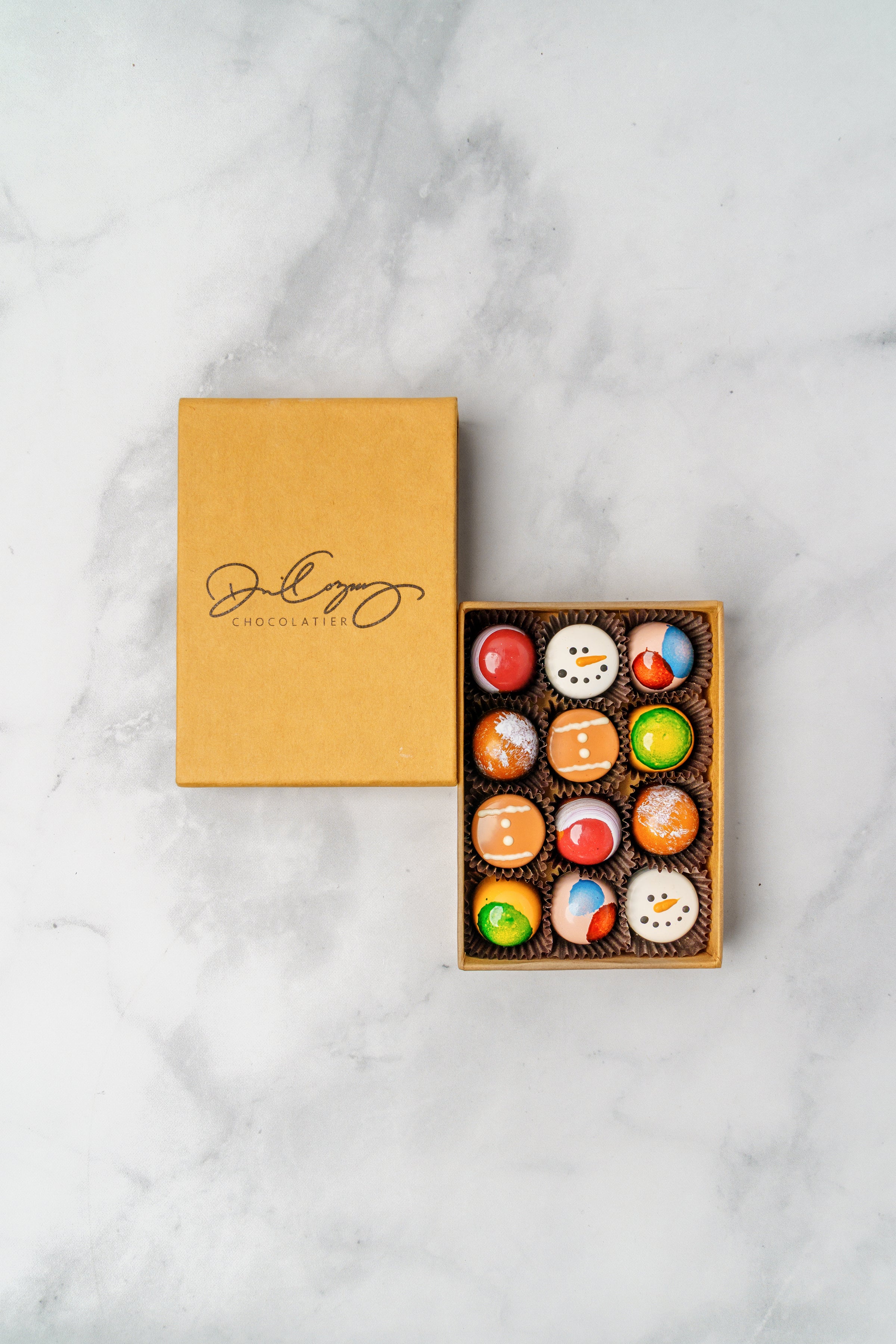 Holiday Bonbon Box | Daniel Corpuz Chocolatier